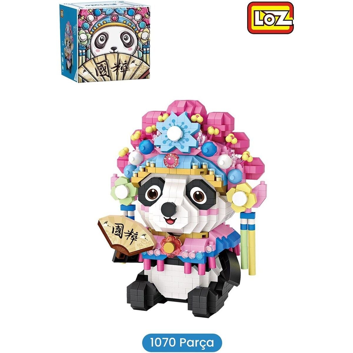 LZ9265 LOZ HUADAN PANDASI 1070 PARÇA BLOCK
