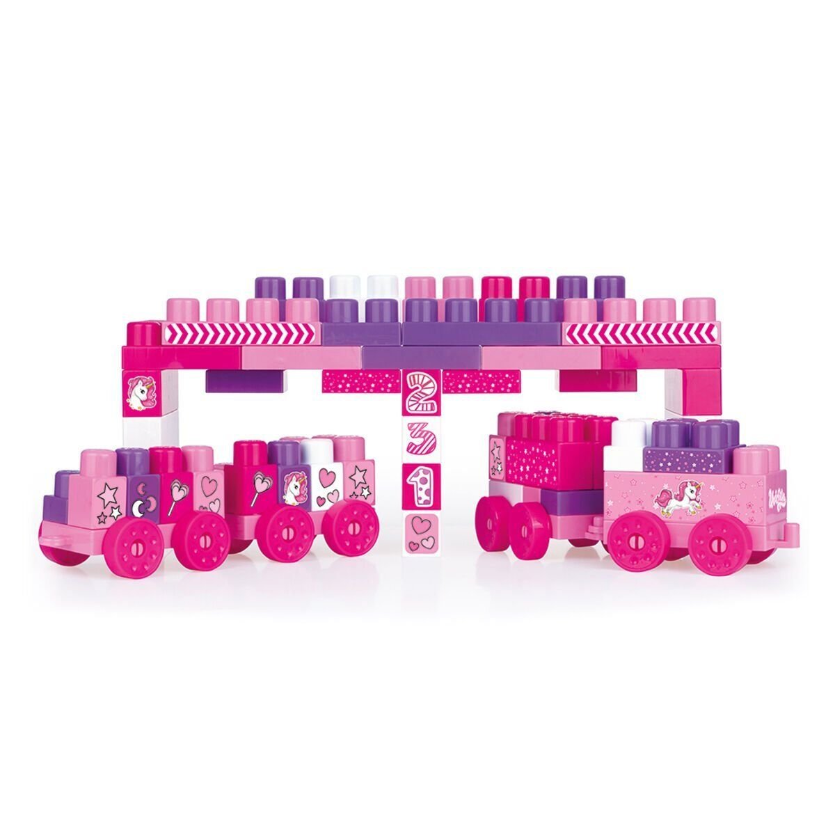 2555 OYUNCAK UNICORN KUTUDA MEGA BLOK 75 Lİ