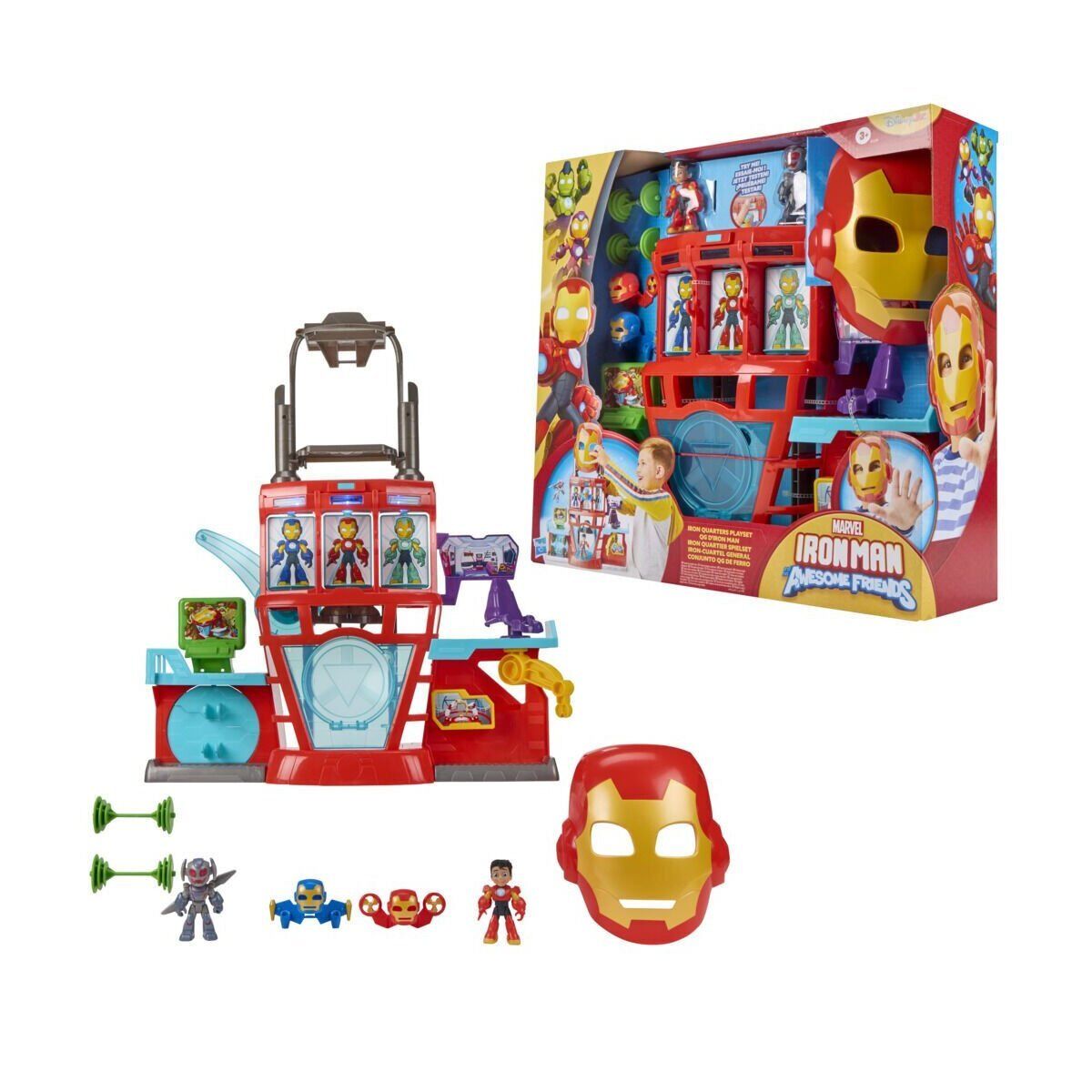 G1259 Iron Man and his Awesome Friends Iron Quarters Oyun Seti