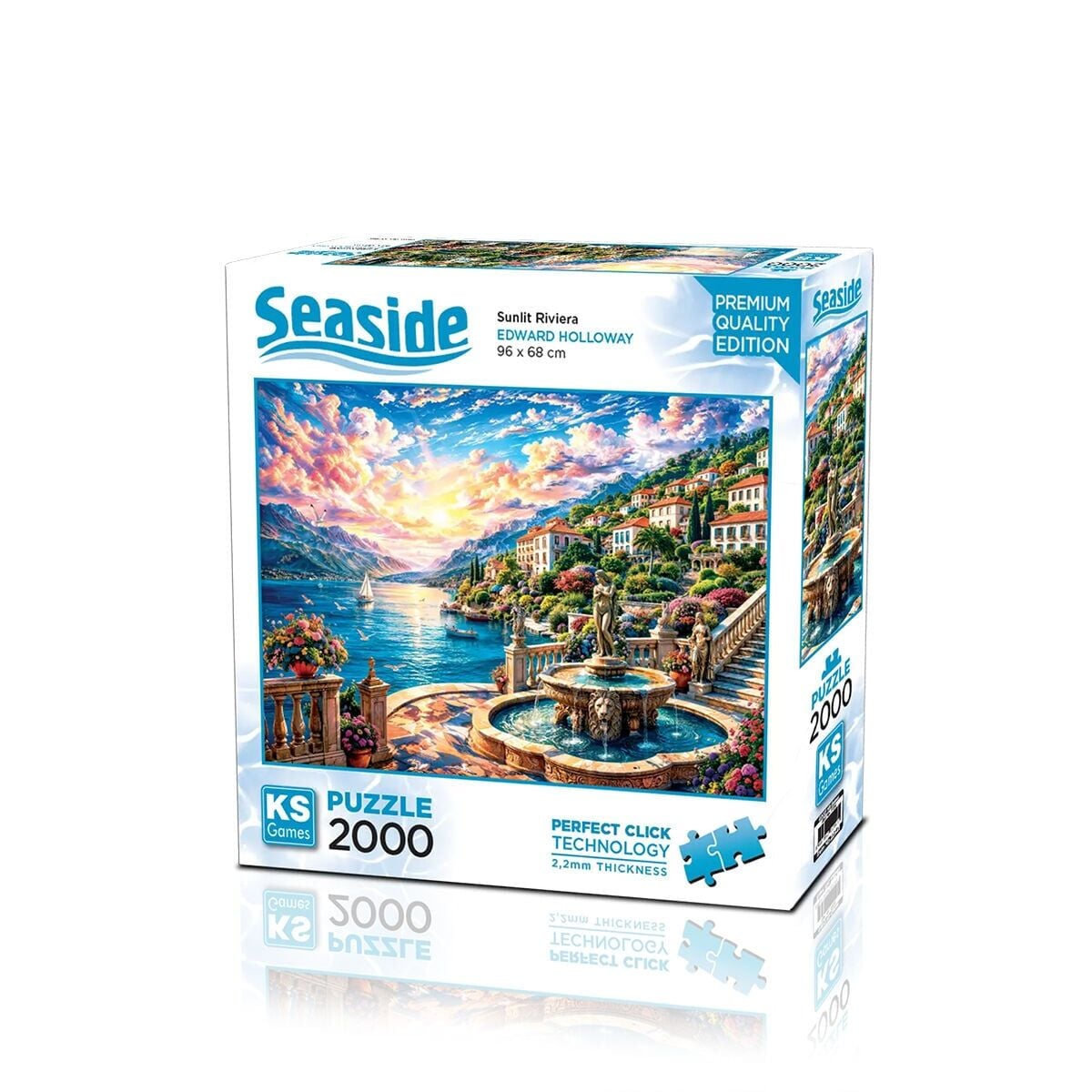22541 PUZZLE 2000 SUNLİT RİVİERA