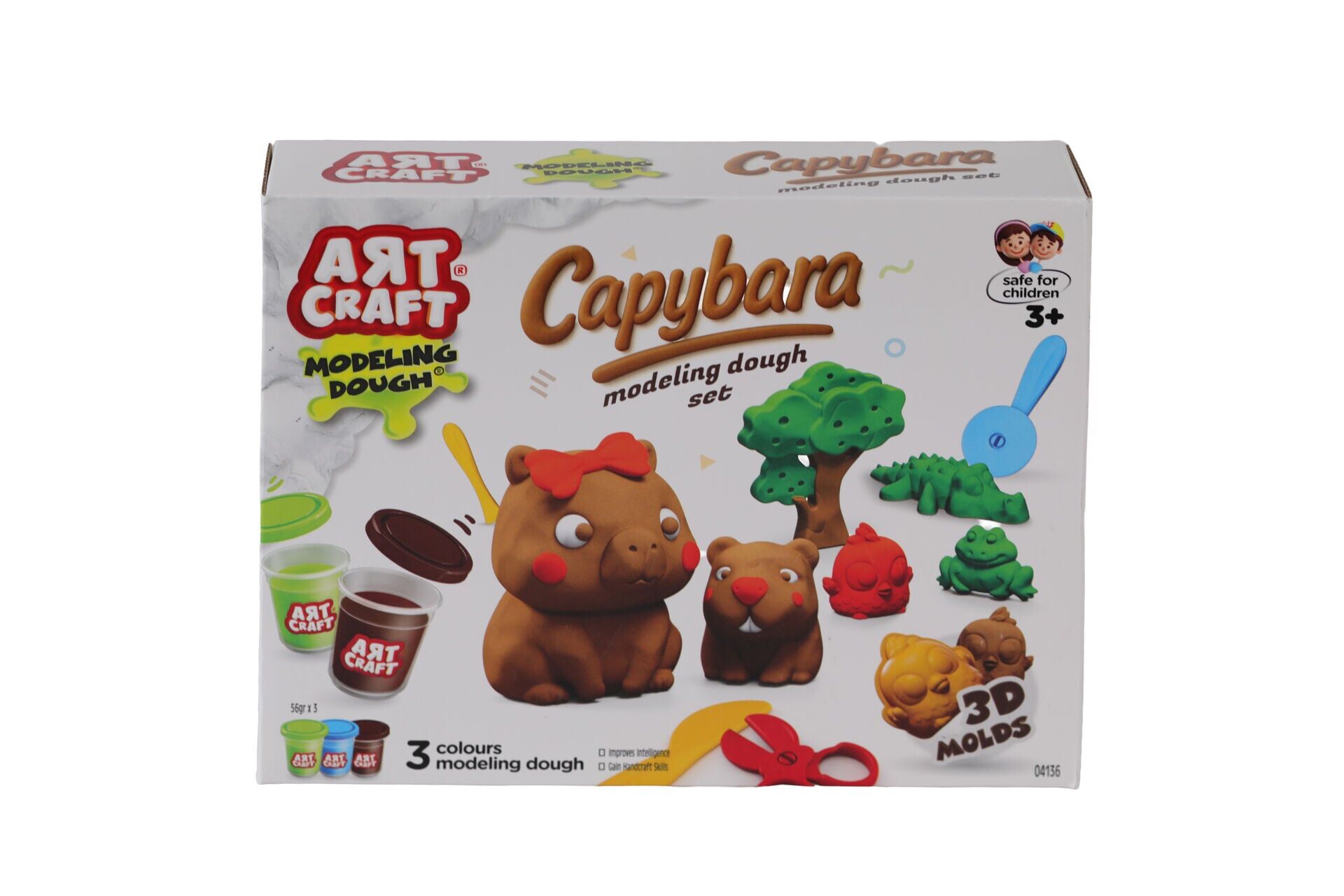 04136 ART CRAFT CAPY BARA HAMUR SET 168 GR