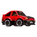 558958 CarTuned JDM 1985-87 Sprinter Trueno GT-Apex AE86 - Siyah Kırmızı Araba