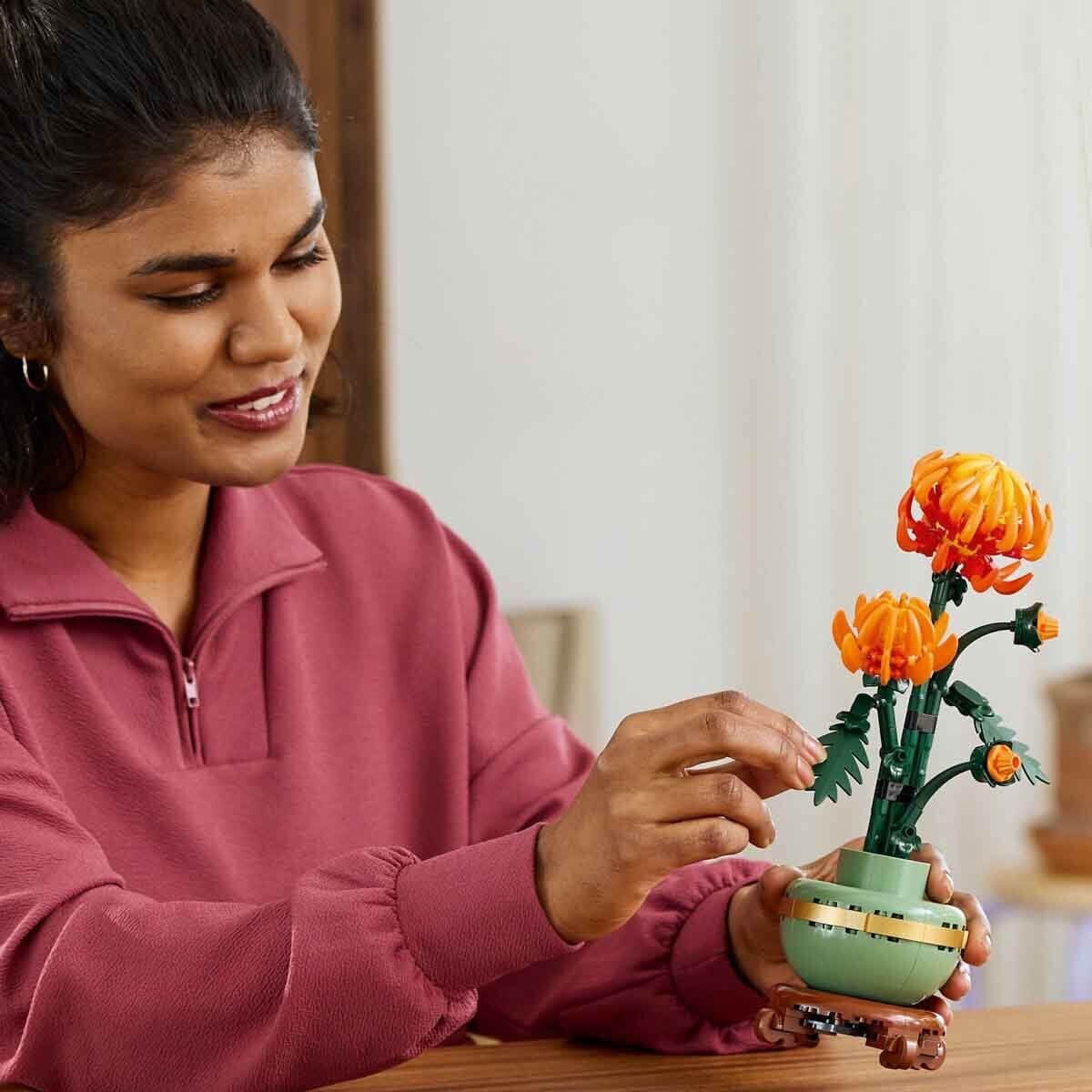 10368 Lego Botanicals - Krizantem - Chrysanthemum 278 parça +18 yaş