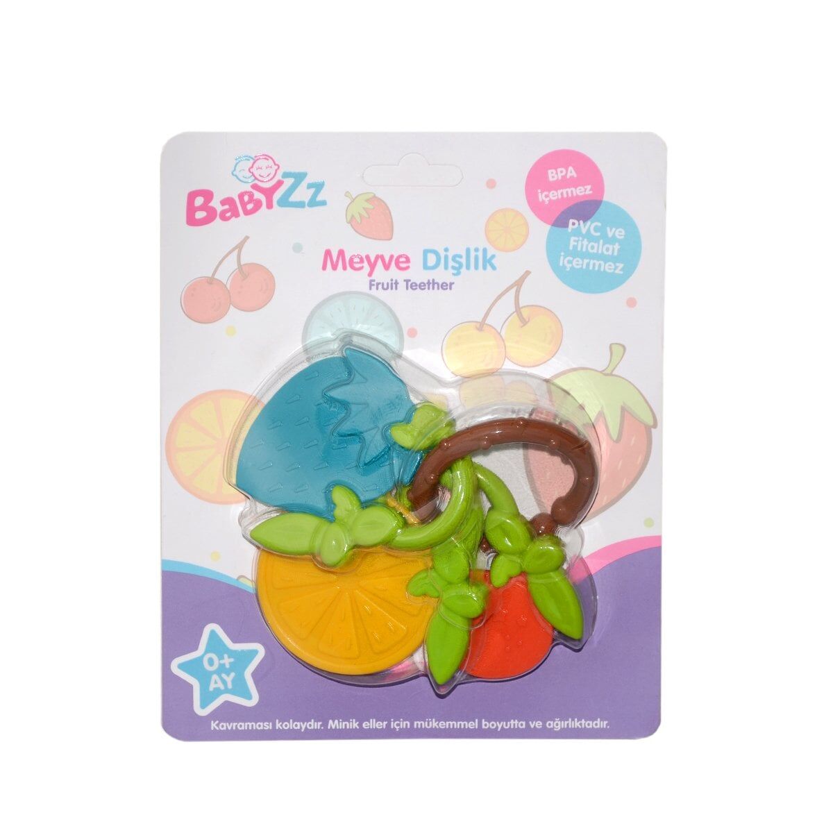 30302 Babyzz Renkli Meyve Dişlik