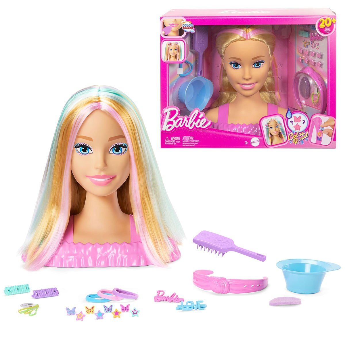JFG81 Barbie Saç Tasarımı Büstü
