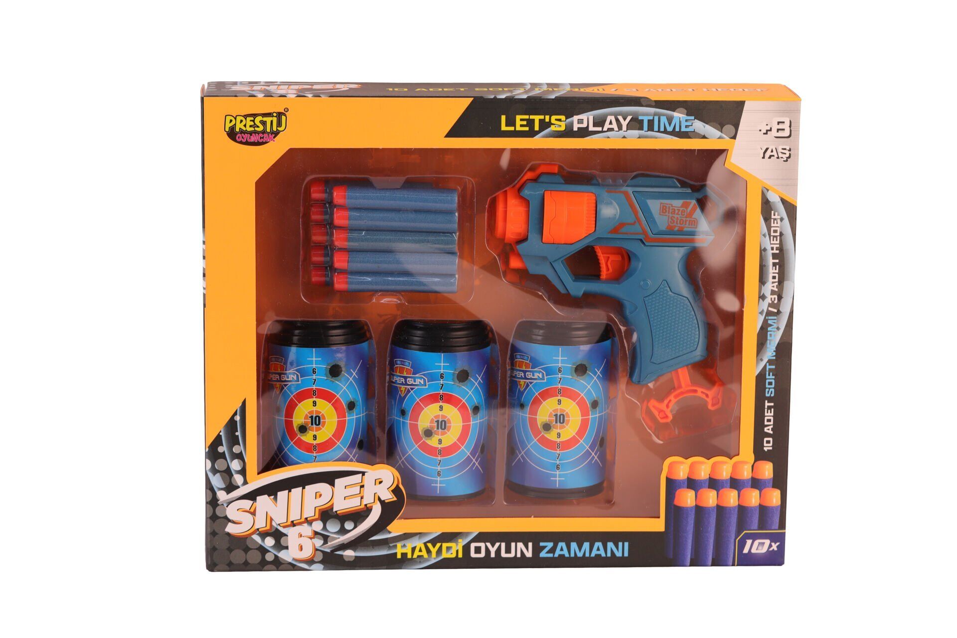 FAB 5909 KUTULU 3 HEDEFLİ SNİPER 6 DART ATICI