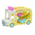 5744 Sylvanian Families Gökkuşağı Anaokulu Otobüsü (figürler dahil değil)+3 yaş