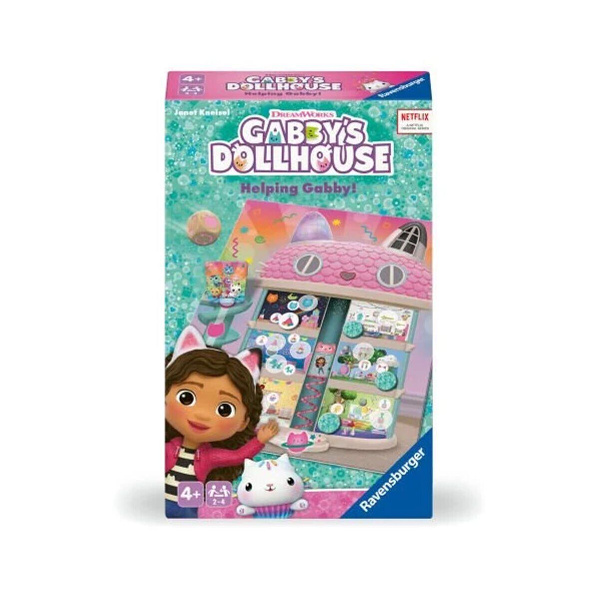 248100 Ravensburger - Gabbys Dollhouse - Seyahat Boy Kutu Oyunu