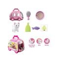 JND-6801 Taşıma Araba Çantalı Hareketli Pilli Kedi Set -Vardem Oyuncak