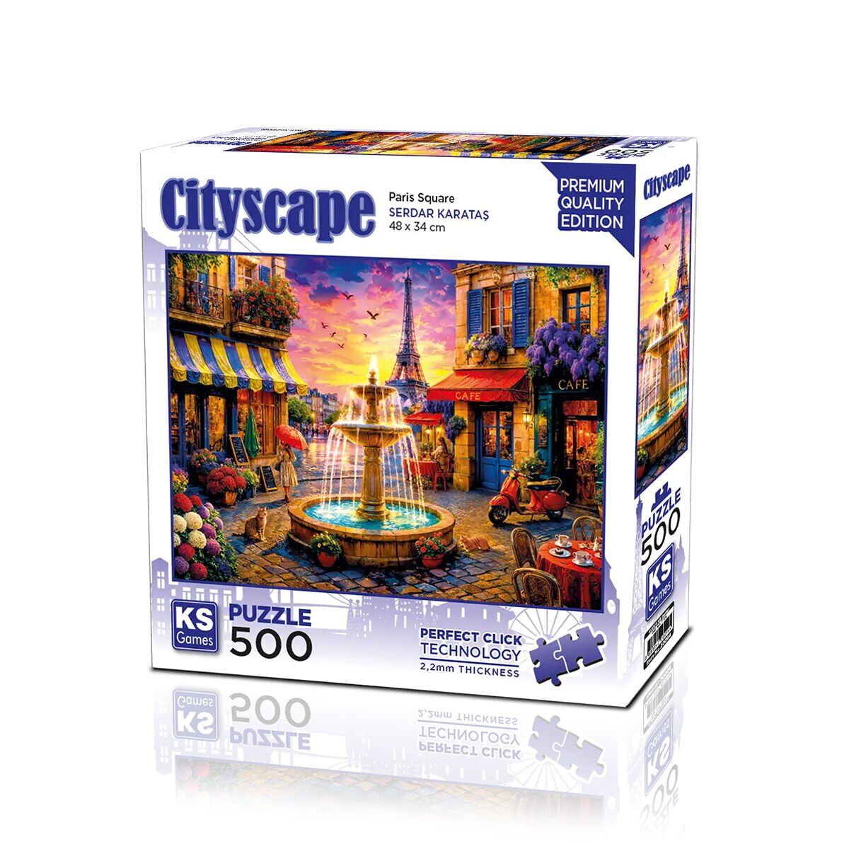 20094 Puzzle 500 Paris Square