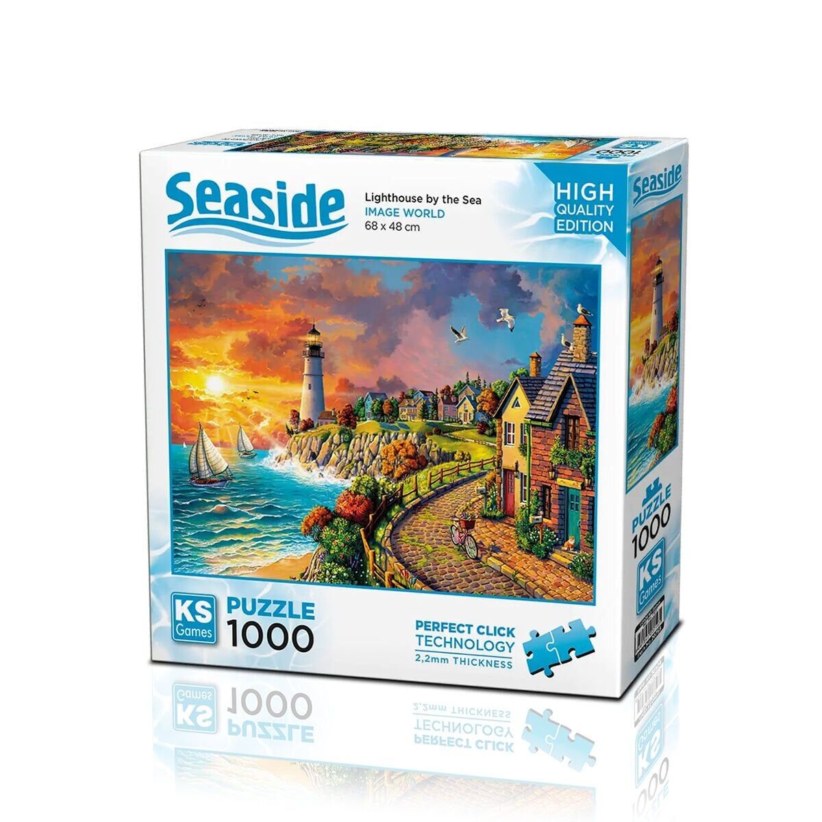 20758 Puzzle 1000 Lighthouse By The Sea