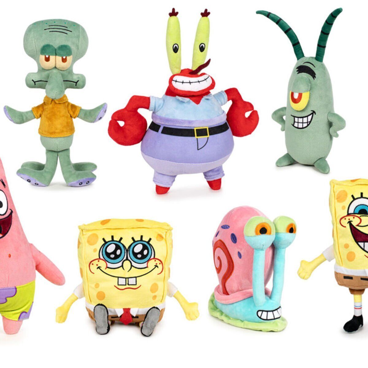 760025633 SpongeBob Serisi Sostenible Peluş 30 cm 7 Asorti (Belirtilen fiyat, tekli satış için adet fiyatıdır.)