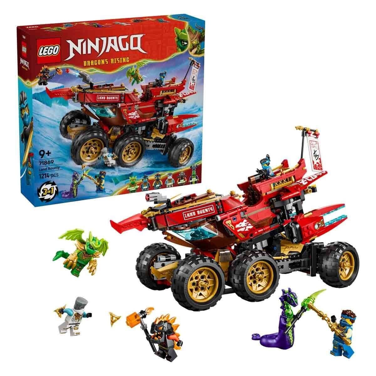 71869 Lego Ninjago Land Bounty 1214 parça +9 yaş