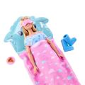 JMR88 Barbie Sleepover Reveal - Mavi Pijamalı