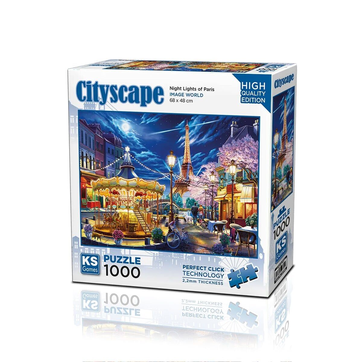 20795 Puzzle 1000 Nighet Lihgt Of Paris