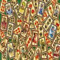 20845  PUZZLE 1000 Fantasy Playing Cards