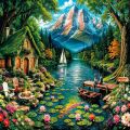 20856 PUZZLE 1000 Reflections of Peace