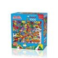 14452 PUZZLE 1000 MR MEN LİSANSLI 1000 PARÇA YETİŞKİN PUZZLE