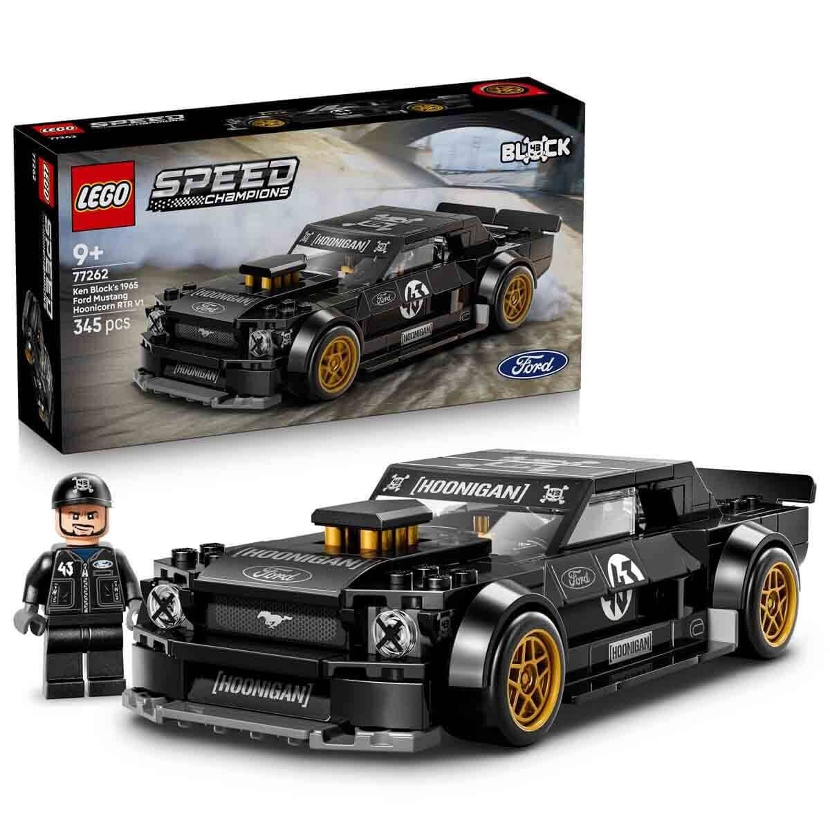 77262 Lego Speed Champ. Ken Blockun 1965 Ford Mustang Hoonicorn 334parça +9yaş