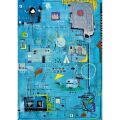20685 PUZZLE 1000 Blue Composition