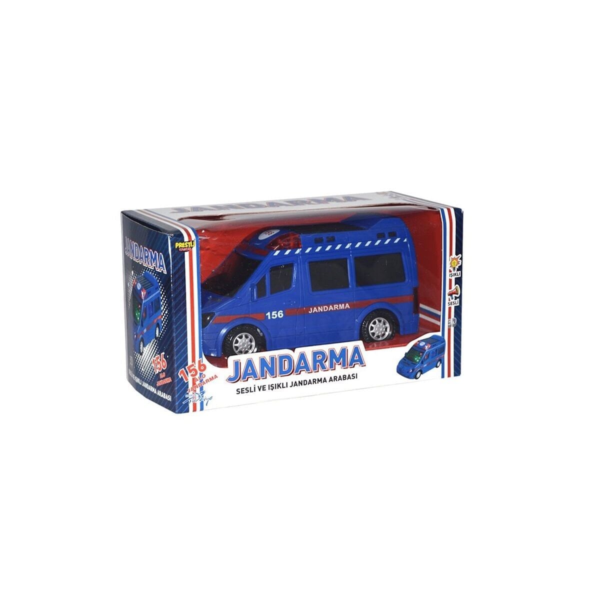 156 Kutulu Pilli Işıklı Jandarma