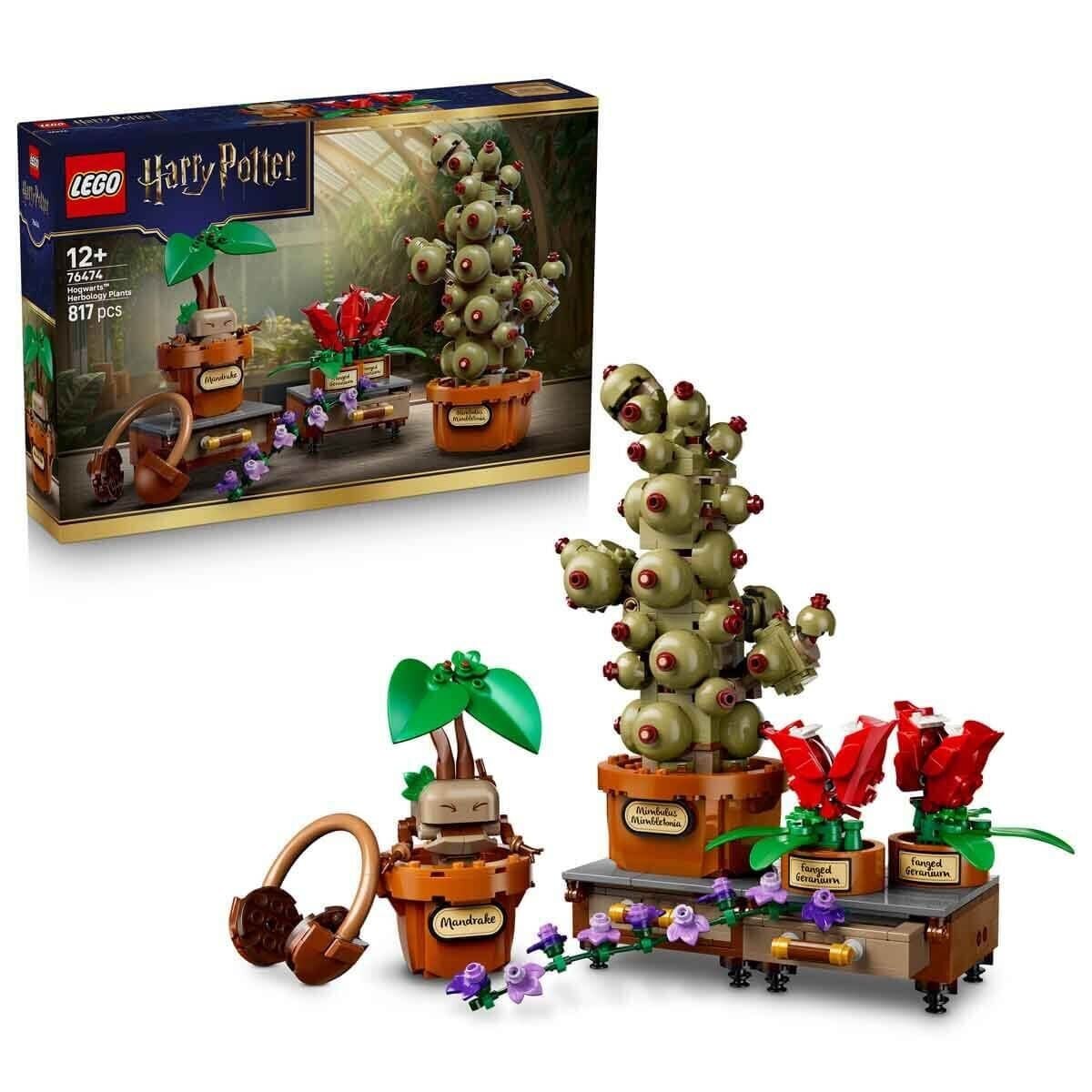 76474 Lego Harry Potter Hogwarts Bitkibilim Bitkileri 817 parça +12 yaş