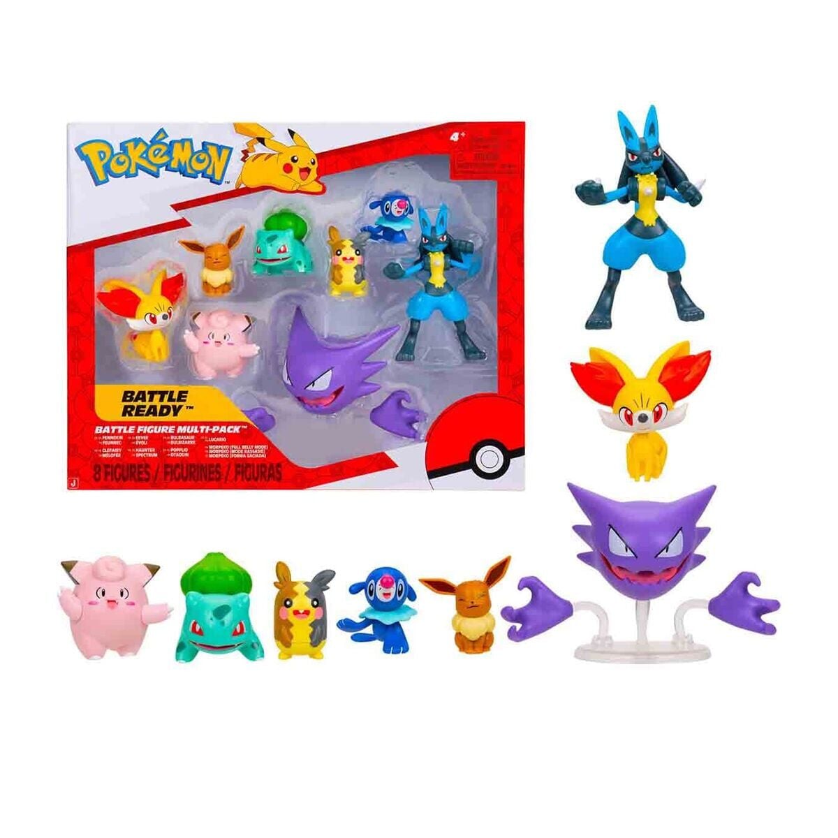 POK PKW2542-D Pokemon Battle 8li Figür Seti