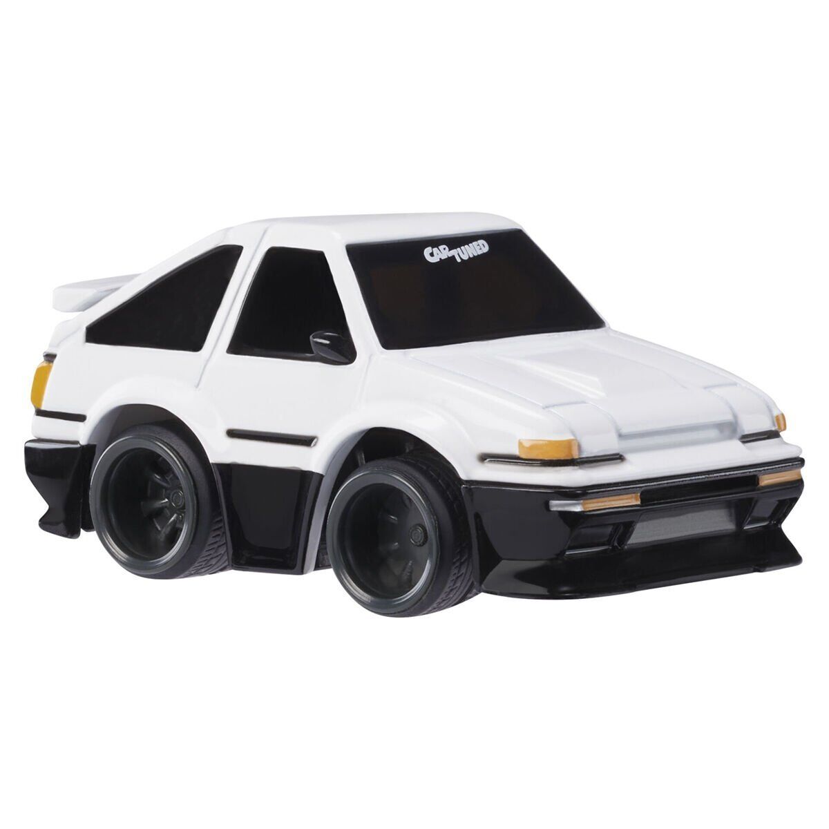 558835 CarTuned JDM 1985-87 Sprinter Trueno GT-Apex AE86 - Siyah Beyaz Araba