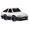 558835 CarTuned JDM 1985-87 Sprinter Trueno GT-Apex AE86 - Siyah Beyaz Araba