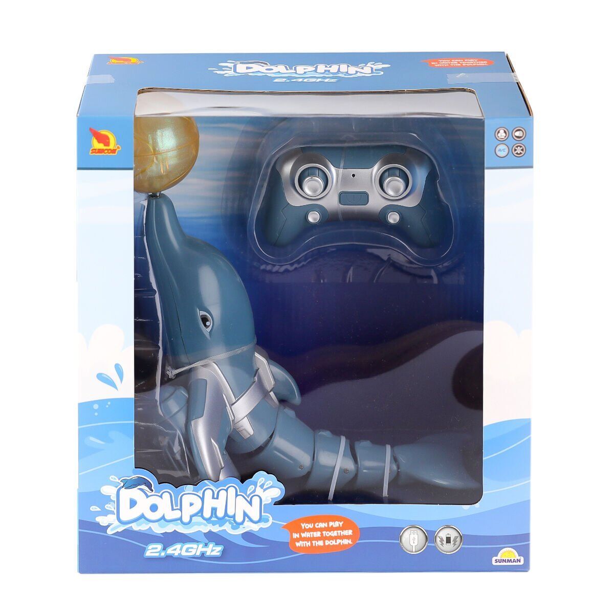 5652  Kumandalı Yunus Balığı BALIĞI FF 2 4GHZ 3 7V USB