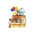 P881201 PANLOS TEDDY BEAR KOLEKSİYONU DONDURMA DÜNYASI 354 PARÇA BLOCK OYUNCAK