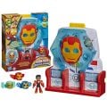G1261 Iron Man and his Awesome Friends Zırh Salonu Oyun Seti