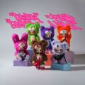 POPCSRB005 Rebel Bear Pozlanabilir Figür Çantalı Serisi
 6lı Display