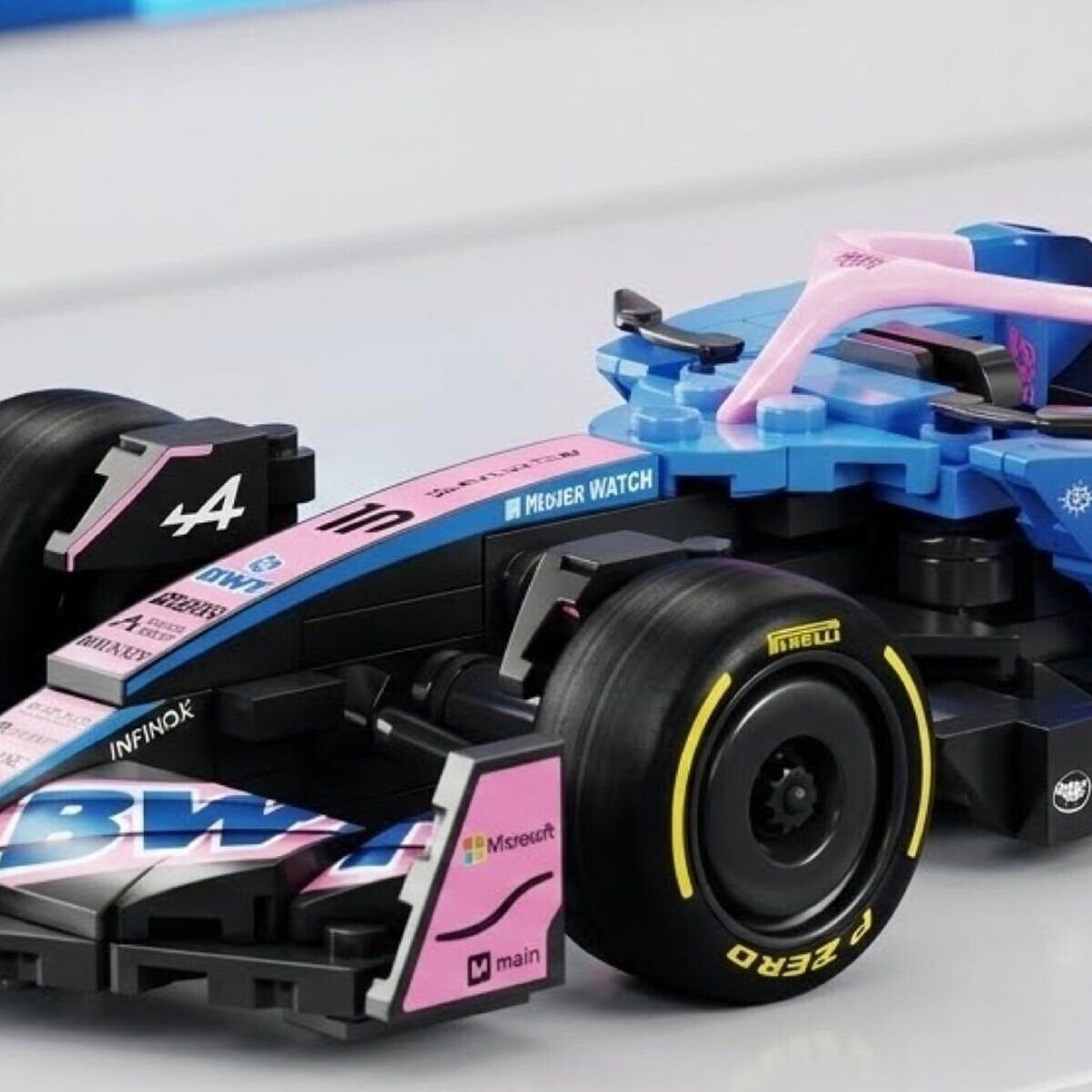 C55024W Cada 2025 Alpine F1 300 Parça Block Oyuncak