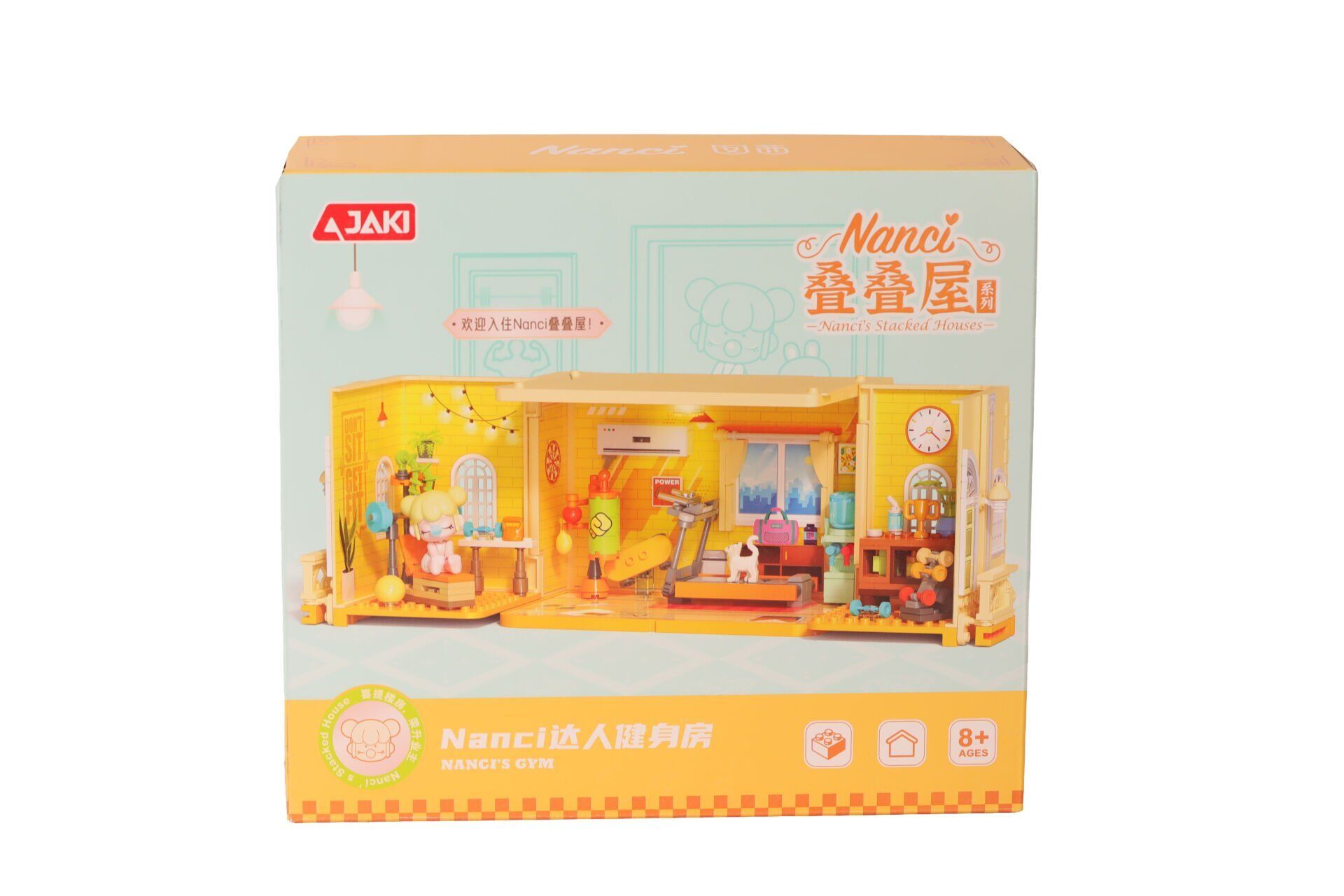 HK131 JAKİ SPOR SALONU 279 PARÇA BLOCK OYUNCAK