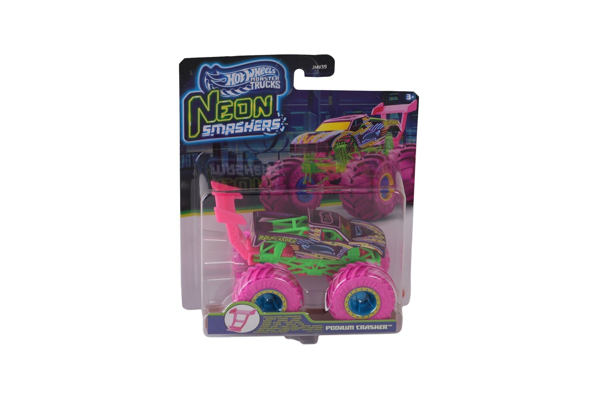 JMV39 Hot Wheels Monster Trucks Neon Smashers Araç Serisi