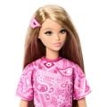 JJN62 Barbie Fashionistas - Damla Desenli Elbise