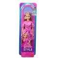 JJN62 Barbie Fashionistas - Damla Desenli Elbise