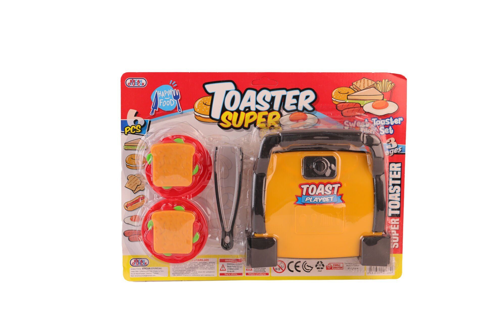 NZM-166 TOST MAKİNASI SETİ 45