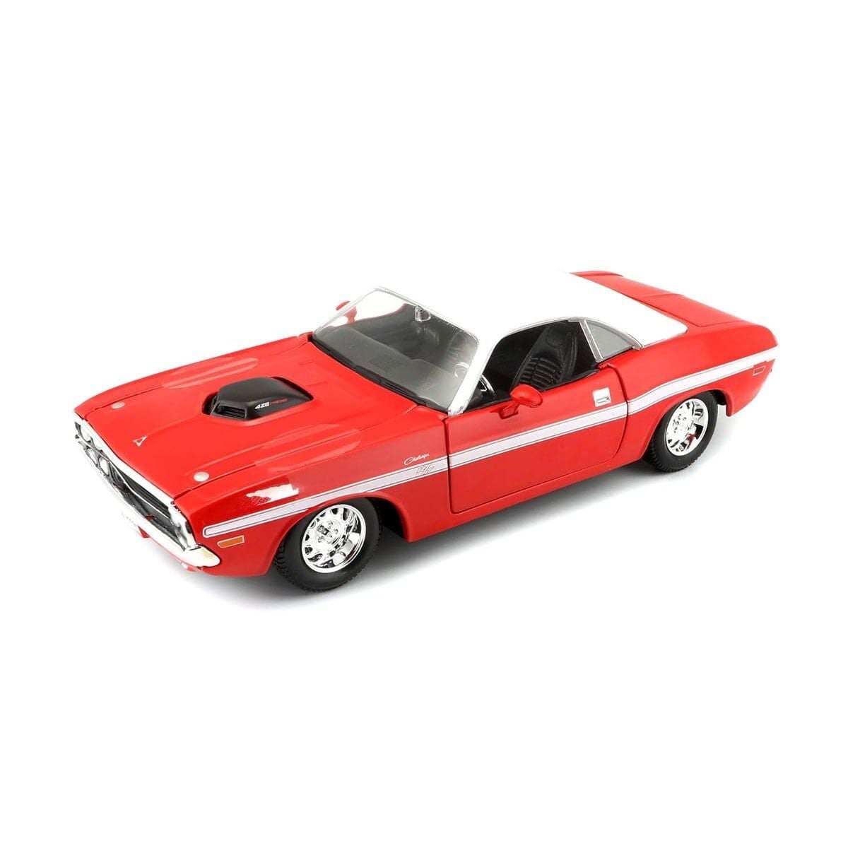 MAY 31263 1970 Dodge Challenger RT Coupe 1:24 Model Araba -Necotoys