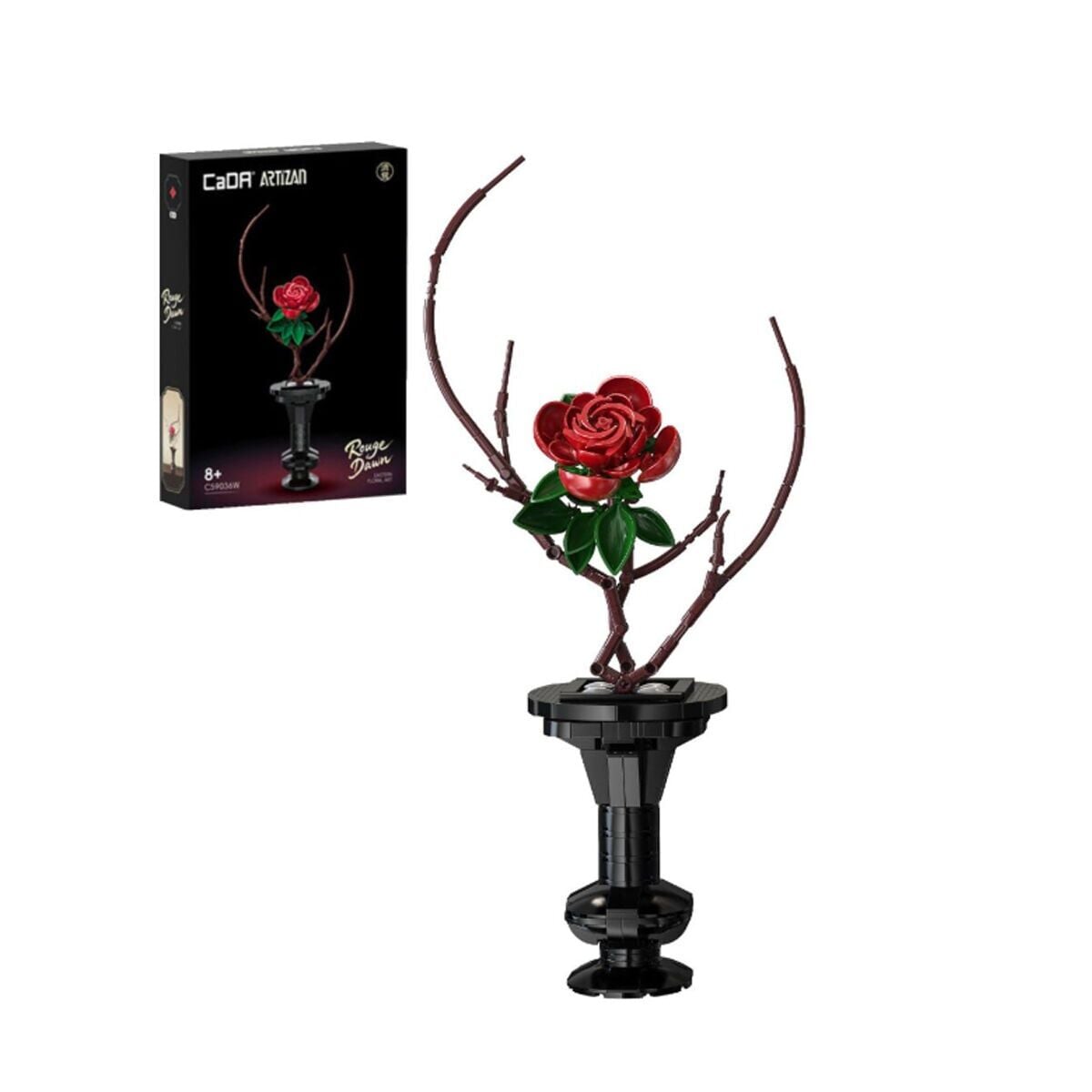 C59036W CADA SAKSILI RED ROSE MODEL 363 PARÇA BLOCK OYUNCAK