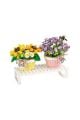 LZ1674 LOZ Eternal Flowers Serisi - Saksıda Çiçekler ''Letters from Spring Baby’s Breath'' ''Daisy With Bee'' 534 Parça Yapım Seti