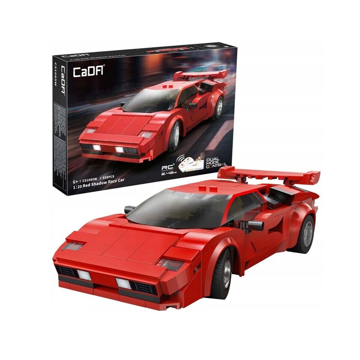 C51085W CADA KLASİK SPOR ARABASI 328 PARÇA BLOCK OYUNCAK