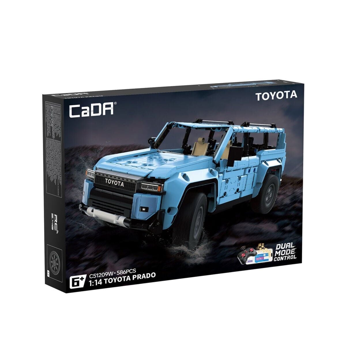 C51209W CADA TOYOTA PRADO 586 PARÇA BLOCK OYUNCAK