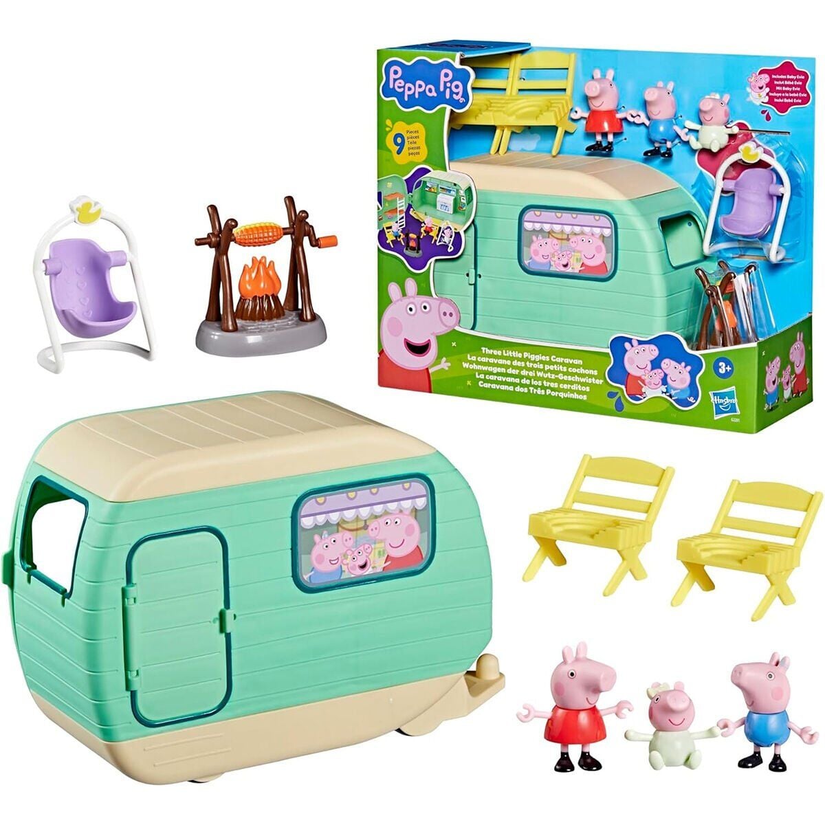 G2201 Peppa Pig Three Lıttle Pıggıes Caravan
