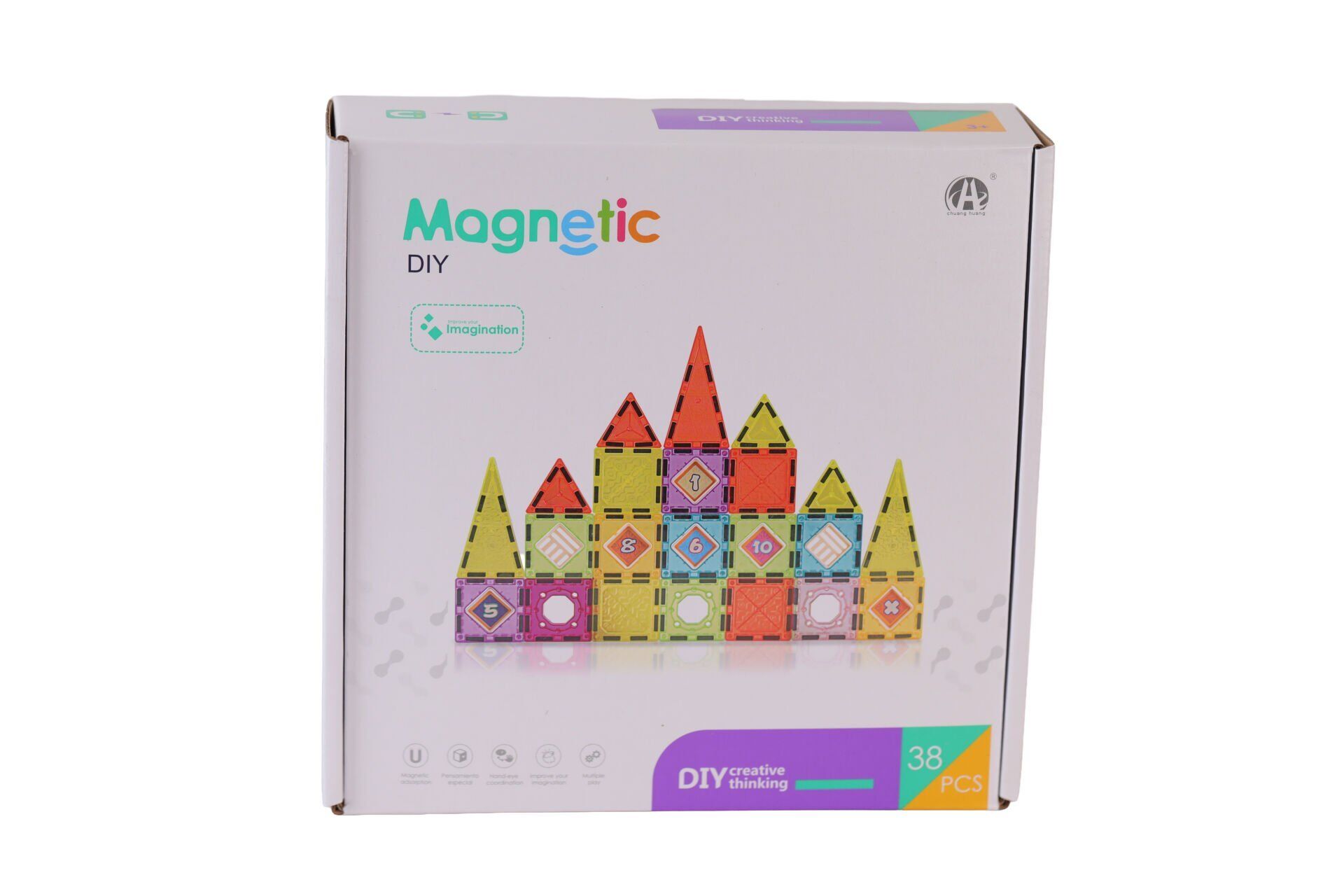 CH1308 MAGNETİC TİLES 38 PARÇA
