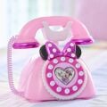 JP88272 Minnie Mouse Sesli ve Işıklı Retro Telefon