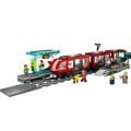 60423 Lego City Şehir Merkezi Tramvay İstasyonu 811 parça +7 yaş