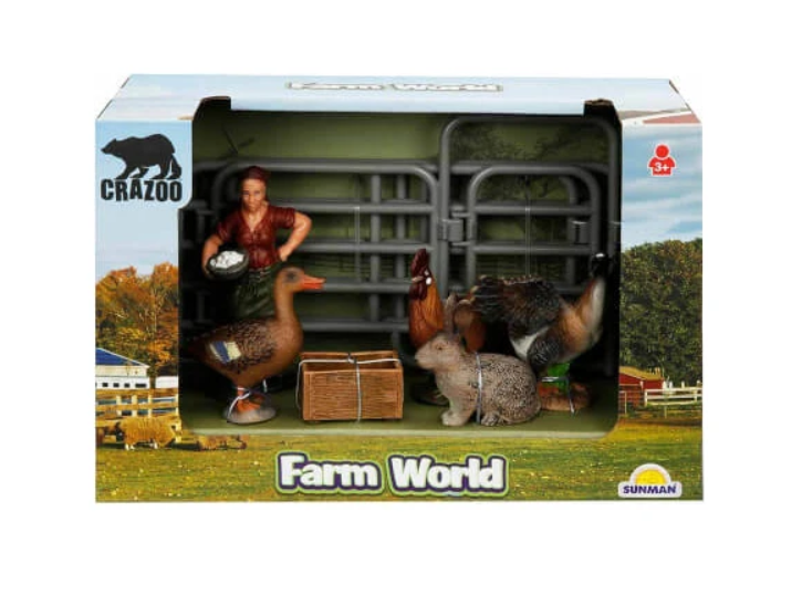 2689 Farm World Çiftlik Hayvanları Seti