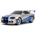 9772 SUN-SIM-JDA-RC ARABA 1 24 FAST FURIOUS NISSAN SKYLINE GTR 2 4 GHZ FASTF